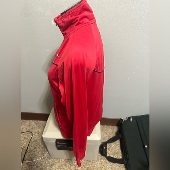 Nike Red Youth Girls XL (16-18) The Athletic Dept Full ZIP Red Track Jacket - Picture 4 of 7